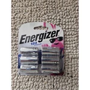 Energizer Lithium 123 Batteries, 6 Count